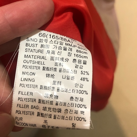 Big Raccoon Down Padding Jacket - Picture 4 of 6